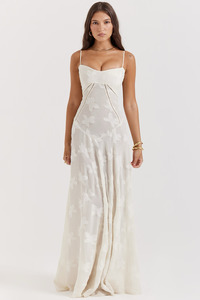 House of CB - Seren Dress in Vintage Cream