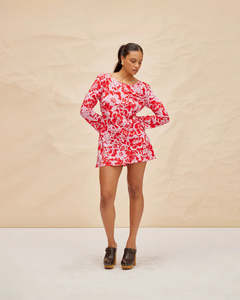 Mini Dresses: RUBY - Bobbi Silk Mini