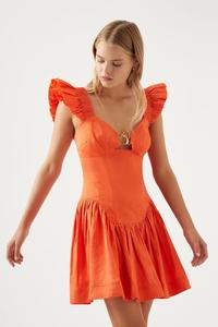AJE - Simone Frill Sleeve Mini Dress