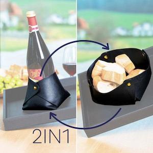 2in1 Magnetic Drink Holder and Bread Basket By Silwy