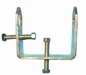 4" Mast Clamp for Mounting TV Antenna to a Frame - 7270