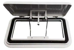 Large Scupper Vent White - Alloy- 10153