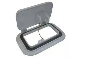 Small Scupper Vent White - Alloy