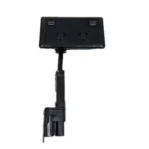 Dual GPO Black J Series Outlets to C Series CMS 230Vac Plug N Play