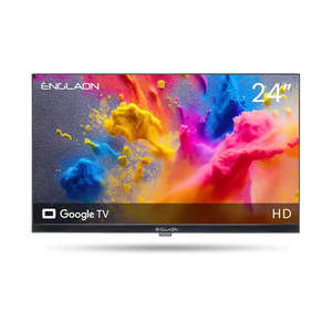 Engalon 24" HD Smart TV Led Google Certified 12v TV with Bluetooth