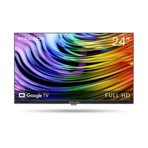 ENGLAON 24 Full HD 12V Smart TV With Chromecast Bluetooth and Google TV