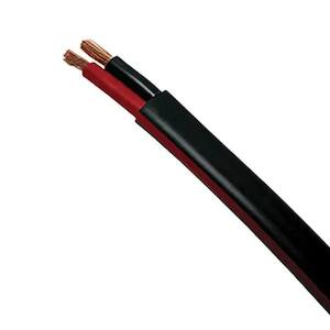 Kt Cable: Cable Twin Sheath 3mm 1.13mm2 Black Per Metre