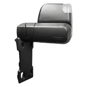 MSA Towing Mirror compatible with Toyota Land Cruiser 70-79 Series Black - Manual