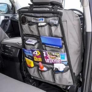 MSA 4x4 Seat Organiser – Heavy-Duty Canvas Car Storage