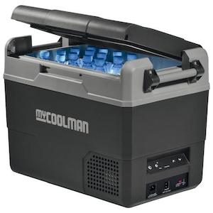 Mycoolman: MyCoolman 47L Portable Fridge Freezer fits 56 Cans with Variable Speed Compressor