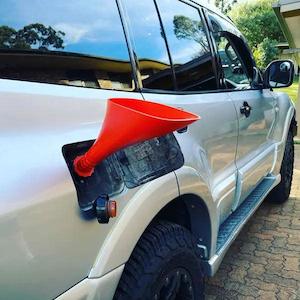 Scrunnel: Safety Orange Scrunnel Funnel