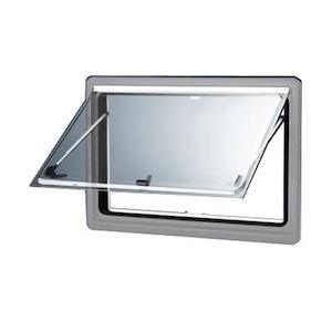 Seitz S4 Window Outer Frame Only Silver 500 x 450mm - 4460002420