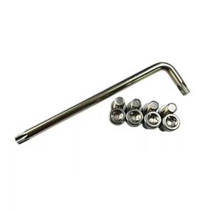 Bike Racks: Gripsport Torx Bolt Security Set Replaces Allen Key bolts for Hoops Tacos