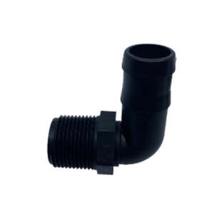 Discount Collection: Poly Elbow 90degree Male Thread x Hose Barb - 25mm x 32mm