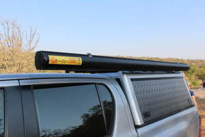 Eezi-Awn Series 2000 Alloy Case Awning Grey 4000mm - Autumn Sale