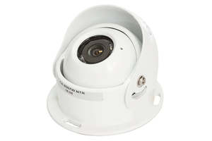 SafetyDave Rear Vision Round Camera Only 45 AHD White