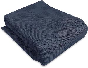 Caravan Annex Mat 2.5M x 3.5M Foam Mesh Breathable and Anti Slip Blue