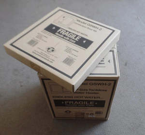 Girard Endless Hot Water Unit GSWH2 Tankless instantaneous Water Heater Black