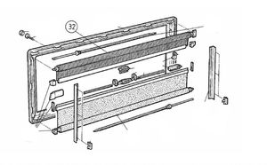 Flyscreen on Roller - to Suit Dometic Seitz S4 Windows 1000mm x 800mm Regular
