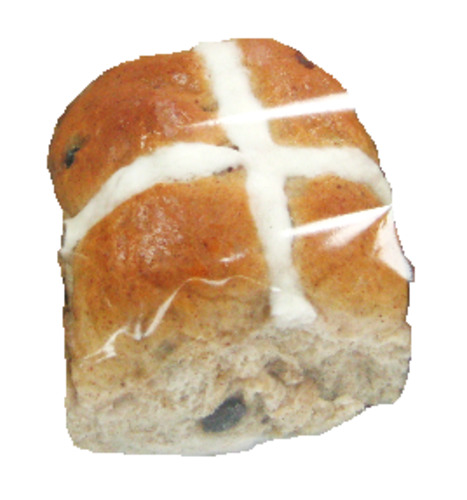 Easter Hot Cross Buns – Single