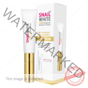 Products: SNAIL WHITE Gold Advanced Retinol Eye Cream 15ml Eve's Shoppe