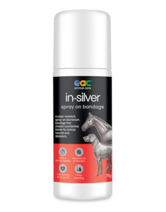 horse supplements: in-silver Spray On Bandage For Horses, Cattle, Dogs, Other Pets & Animals