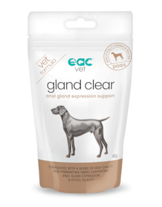 Dog Care Supplies: Gland Clear Dog - Vet Only Treatment Support