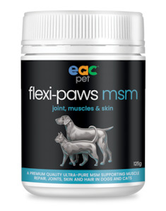 Dog Care Supplies: flexi-paws msm - Ultra Pure Methylsulfonylmethane Joint Supplement For Dogs & Cats