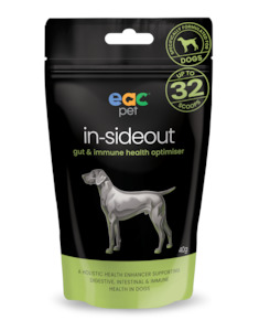 in-sideout Dog Formula - Pre & Probiotic Natural Nutraceutical Supplement For Dogs