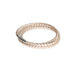 Charm Carriers: Pearl Triple Journey Bracelet