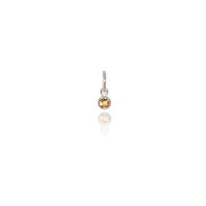 Gemstones: November Pendant Charm (Citrine)
