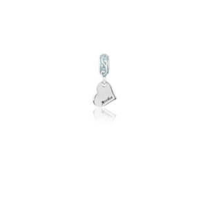 Love Friendship Charms: Aroha (Deep Love) Pendant Charm - Blue