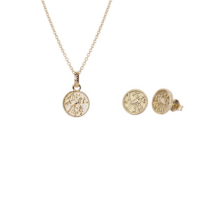 Gold Tui Coin Jewellery Set