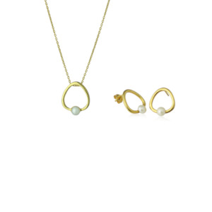 Best Sellers: Gold Pearl Essence Jewellery Set