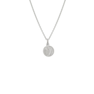 Necklaces Pendants: Fern Coin Necklace (Strength)