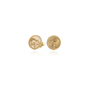 Kiwi Coin Studs (Iconic) - Gold