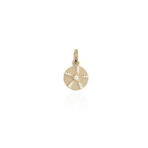 Pendant Charms: Kina Coin Pendant Charm (Inner Beauty) - Gold