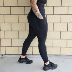 Compression Tights: CoreSculpt High-Waisted Compression Tight - Full Length | by Evom Fitwear