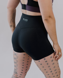 Womens Compression Shorts: Contour Luxe Booty Shorts | By Evom