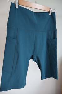 Products: SECONDS - CourSculpt Biker shorts Teal