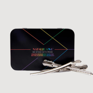 Hair Styling Accessories: Natalie Anne Creaseless Blowout Clips "We Stand with Pride" Edition (15 clips)