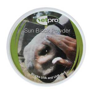 Animal Health: Sun Block Powder