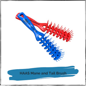Brushes Combs Hoof Picks: HAAS Mane & Tail Brush