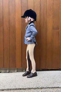 Youth Hunter Beige Two Tone Show Tights