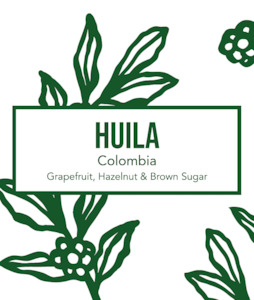 Coffee: COLOMBIA Huila