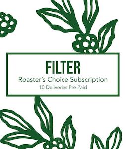 Coffee Subscriptions: Roaster's Choice Filter Subscription