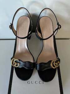 Gucci 1: Gucci Marmont Sandal Heel - Full Set