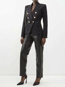 Balmain: Balmain Blazer Black