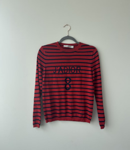 Brand: CHRISTIAN DIOR J'Adior striped silk cotton sweater top