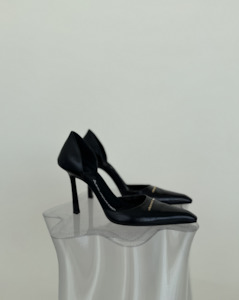 Brand: Alexander Wang Black Leather Viola D'orsay pumps